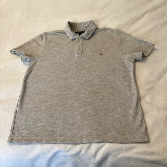 Young Mens Tommy Hilfiger Polo T-Shirt - Picture 1 of 5